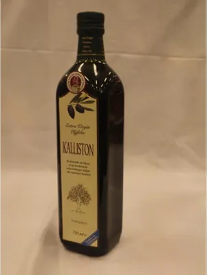 Produktbild von Kalliston Olivenöl extra vergine Flasche 75cl