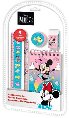 Imagen del producto de Set de escritura Minnie Mouse, 5 piezas