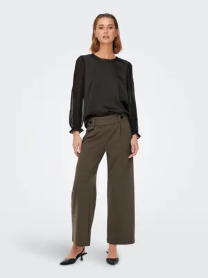 Obrázok produktu pre JDY Dámske nohavice Marlene Culotte Wide JDYGEGGO Flare Long Pants | XS / 30L