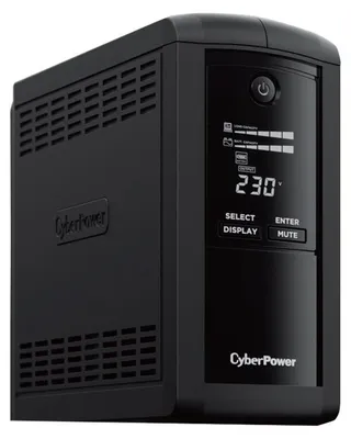 Produktbild von CyberPower Tracer III VP1200ELCD-FR, Line-Interaktiv, 1,2 kVA, 720 W, Sine, 167 V, 295 V