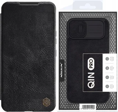 Immagine prodotto di Nillkin Qin Leather Pro Case Iphone 14 Plus Camera Cover Custodia Holster con Flap Nero