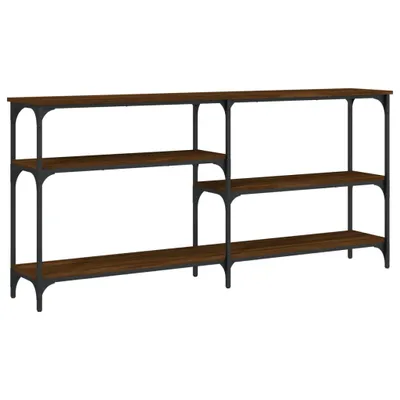 Obrázok produktu pre vidaXL Konzolový stôl Brown Oak Optics 160x29x75 cm Inžinierske drevo