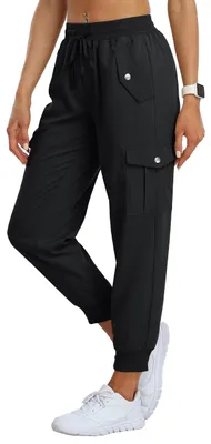 Immagine prodotto di Solidchoice - Pantaloni da trekking cargo da donna, leggeri e traspiranti