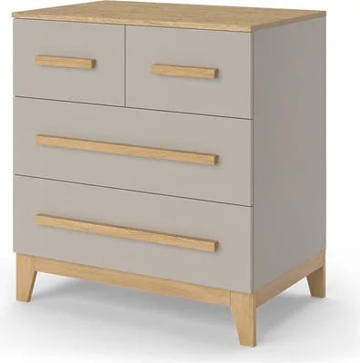 Obrázok produktu pre Komoda Vitalispa Malia Kašmírový dub 80 x 88 cm so 4 zásuvkami, Model 52189