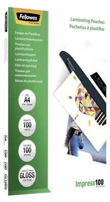 Obrázek produktu pro Fellowes 5351111, Průhledná, Plast, A4, 210 mm, 1 mm, 297 mm