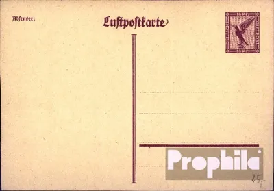 Produktbild von Belege Ganzsachen Deutsches Reich 1926 P168 Amtliche Postkarte un Adler