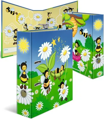 Produktbild von HERMA Kindergarten-Motivordner "Bienenwiese" DIN A4
