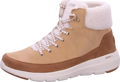 Produktbild von Skechers Glacial Ultra Damen Winterstiefel in Beige, Größe 36