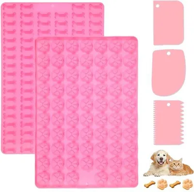 Image de Tapis de cuisson pour chiens, 29,9 x 19,9 cm, sans BPA, antiadhésif