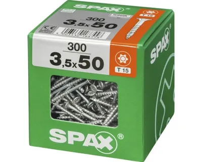 Obrázok produktu pre Univerzálne skrutky Spax 3,5 x 50 mm TX 20 - 300 ks.