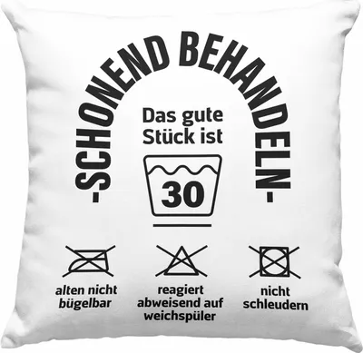 Produktbild von Trendation - 30. Geburtstag Deko-Kissen mit Füllung 40x40 Mann Frau Geschenk Mutter Vater Lustiger Spruch 30er Geburtstagsgeschenk (Grün)
