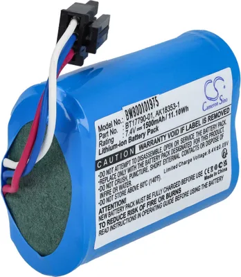 Produktbild von vhbw Akku kompatibel mit Zebra MZ230, MZ220, MZ320, MZ420L, IMZ320 Drucker Kopierer Scanner Etiketten-Drucker (1500 mAh, 7,4 V, Li-Ion)