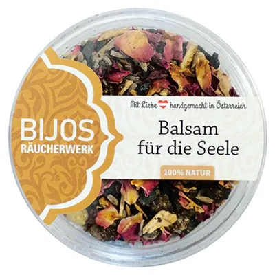 Obrázok produktu pre Bijos zmes na vykuřování „Balzam pre dušu“ 50 ml, vykuřovacie prísady