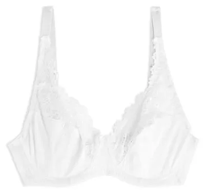 Zdjęcie produktu dla Reggiseno biały damski bawełniany z fiszbinami rozmiar 6 dla kobiety