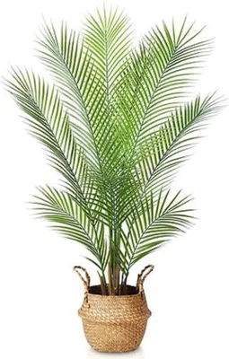Produktbild von Famanu Kunstpflanze Realistische Palmenbaum - 110 cm