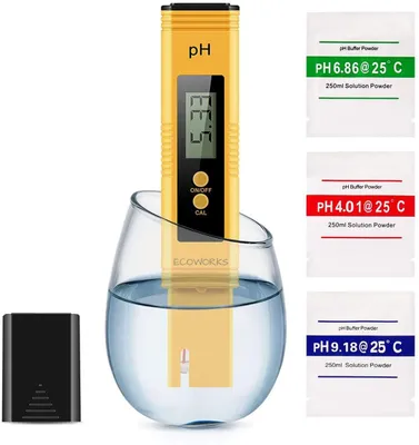 Imagen del producto de Medidor de pH de alta precisión, con una exactitud de 0,01 pH, fácil calibración, ideal para piscinas y acuarios