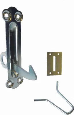 Image de Arrêt à ressort à paillette BOURG MERMIER 45 mm zingué blanc - M-256453
