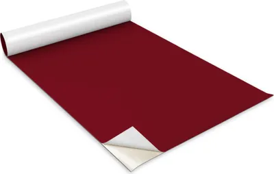 Produktbild von Selbstklebende Möbelfolie - Dekorationsfolie - Tischmöbel - Zuschneidbar - Weinrote Farbe - 100 x 50 cm