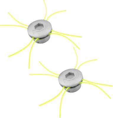 Produktbild von Grashark Maai Kopf 2 Stück, Aluminium, Universell für Benzin, Grastrimmer Kopf