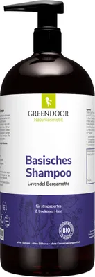 Produktbild von GREENDOOR Basisches Shampoo XL Lavendel Bergamotte