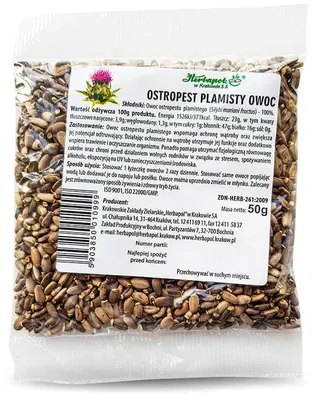 Produktbild von Mariendistelfrüchte 50g HERBAPOL