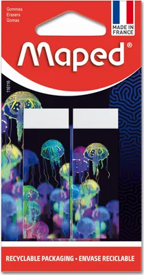 Produktbild von Maped Deepsea Paradise Radiergummis weiß