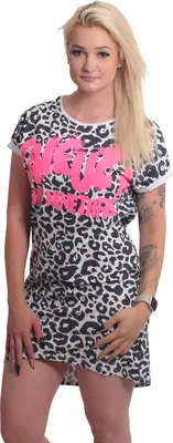 Produktbild von Yakuza Damen PNX Urban T-Shirt Kleid, Weiß//Gau, XS