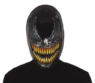 Produktbild von Schwarzes Monster Dark Venom Horror Halloween Maske