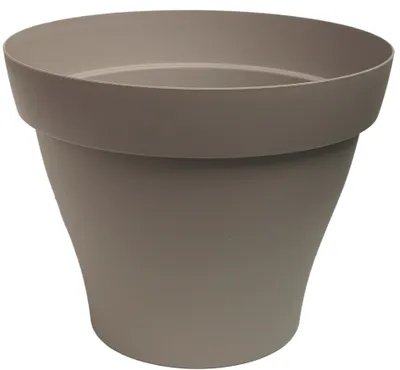 Produktbild von Poétic Pflanzgefäß ROMEO rund Durchm: 210 mm grau-schwarz