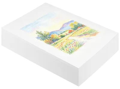 Productafbeelding van A4 kartonpapier, 300 g/m², 200 vellen, wit, geschikt voor knutselwerkzaamheden