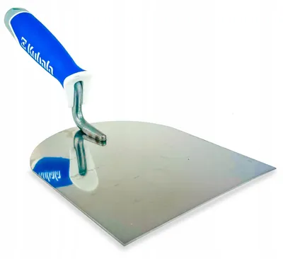Image de Levior Cuillère à enduire en acier inoxydable, largeur 120 mm, double face. manche G-5 947