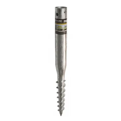 Produktbild von GRUNDLINE Pfostenträger Einschraub Bodenhülse / Schraubfundament / Erdanker -  68x800x1,8 mm