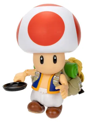Produktbild von Nintendo Toad Figur 13cm Actionfigur Spielzeug ab 14 Jahren Kunststoff