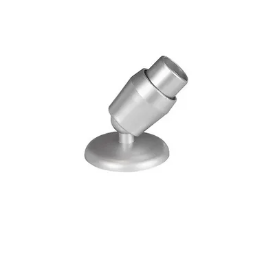 Produktbild von Schrägwandadapter Ø27 mm für Duschvorhangstangen Farbe silber matt