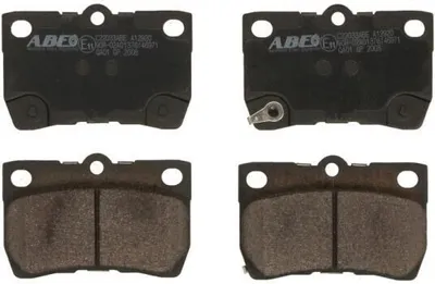 Produktbild von ABE Bremsbeläge Satz Hinten für LEXUS IS II (GSE2, ALE2, USE2) C22033ABE