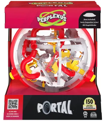 Productafbeelding van Perplexus Portal - 3D-puzzel baldoolhof fidget-speeltjes reisspellen - Puzzels fidget-bal met 150 obstakels