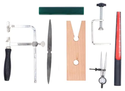 Productafbeelding van Gereedschapset voor het maken van sieraden van was, bestaande uit 20 onderdelen