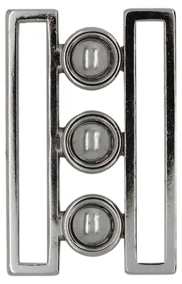 Produktbild von 1 Metall Gürtel-Schnalle Gurtschnalle Steckschnalle Schließe Klick Verschluss
