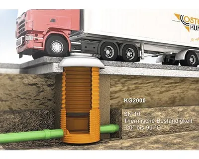 Obrázek produktu pro Náhradní těsnící kroužek Osma KG 2000 Polypropylen PPKG, DN 250