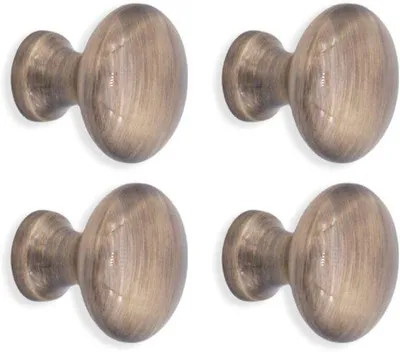 Produktbild von Antike Messing Knöpfe Set 4 hochwertig