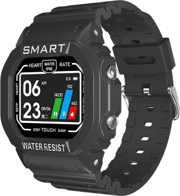 Obrázek produktu pro K16 Chytrý náramek srdeční frekvence sledování spánku Fitness Tracker vodotěsné Multifunkční silikonové hodinky černá