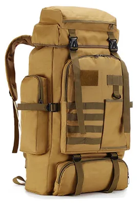 Image de Omgoods - Sac à dos de randonnée étanche de 80 litres, avec plusieurs compartiments