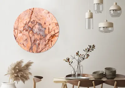Produktbild von MuchoWow® - Tapetenkreis - Wandbild rund - Schlafzimmerdekoration - Wanddeko - runde Tapete - Kunst für zu Hause