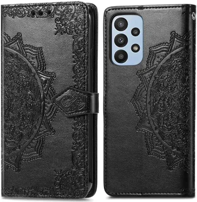 Obrázek produktu pro imoshion Mandala skládací pouzdro Samsung Galaxy A23 (5G) – černé