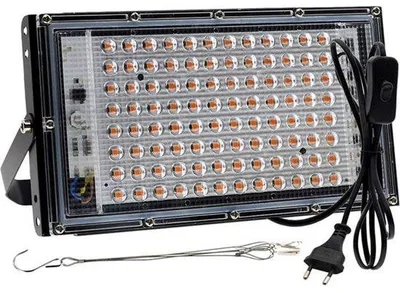 Zdjęcie produktu dla Lampa LED do roślin doniczkowych, pełne spektrum, UV i IR, 50 W