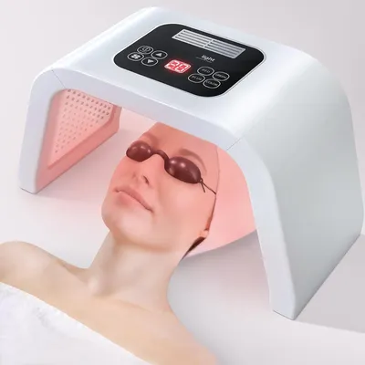Produktbild von LED-Gesichtslichttherapie, 7-in-1-Farb-LED-Gesichtsmaske, Gesichts- und Körperschönheitsausrüstung