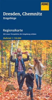 Obrázok produktu pre ADAC Regionálna mapa 10 Drážďany, Chemnitz 1:150 000