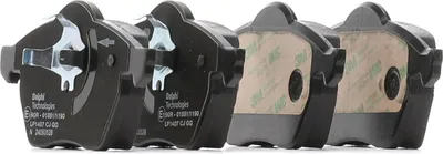 Produktbild von DELPHI Bremsbeläge Satz Vorne Bremsklötze für VW Golf IV Schrägheck (1J1) LP1407