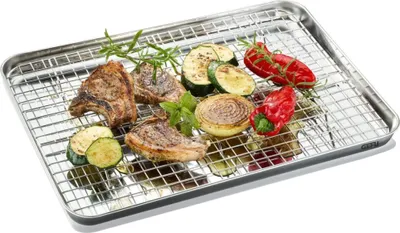 Immagine prodotto di Teglia da forno Gefu con griglia di raffreddamento VARIADO
