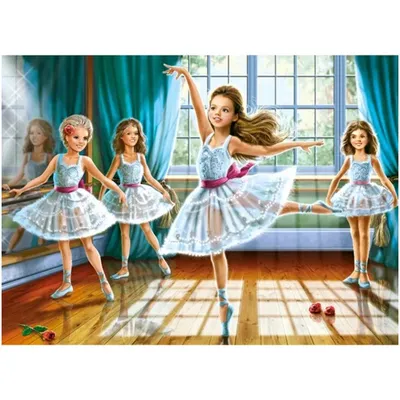 Produktbild von Castorland Little Ballerinas Puzzle 260 Teile   B-27231